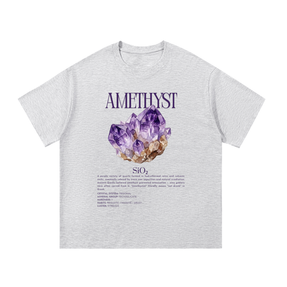 Amethyst Shirt | Purple Quartz Crystal Tee | Rockhound Gift | Geology Graphic Tee