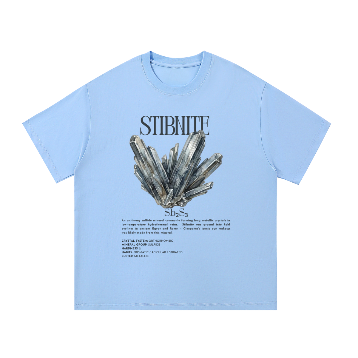 Stibnite Shirt - Antimony Sulfide T-Shirt