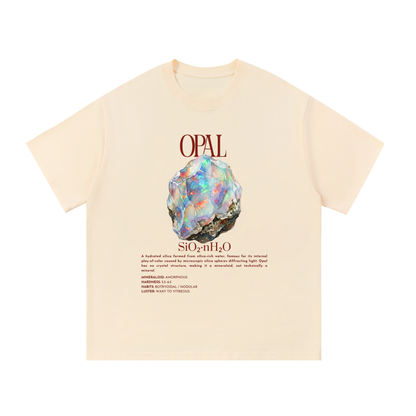 Opal Shirt - October Birthstone Mineraloid T-Shirt