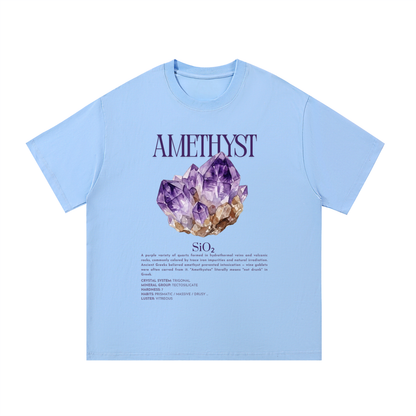 Amethyst Shirt | Purple Quartz Crystal Tee | Rockhound Gift | Geology Graphic Tee