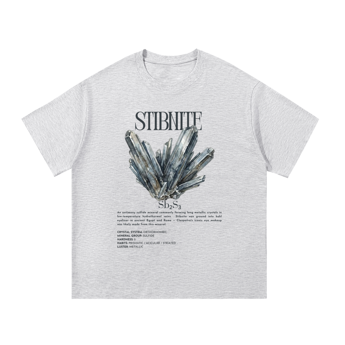 Stibnite Shirt - Antimony Sulfide T-Shirt