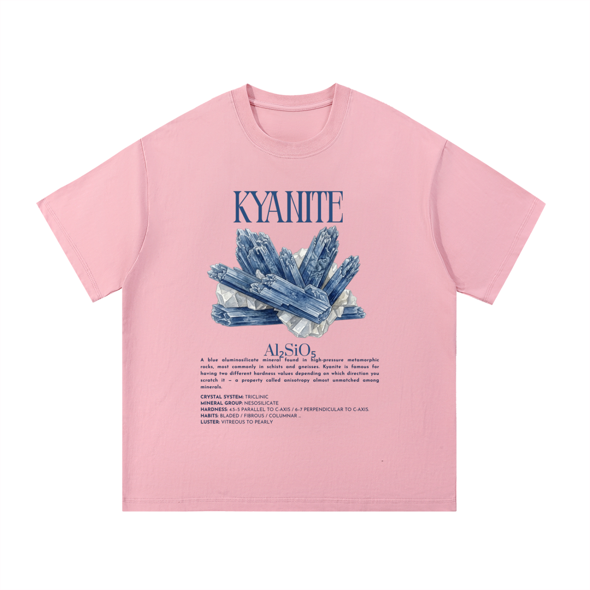 Kyanite Shirt - Metamorphic Mineral T-Shirt