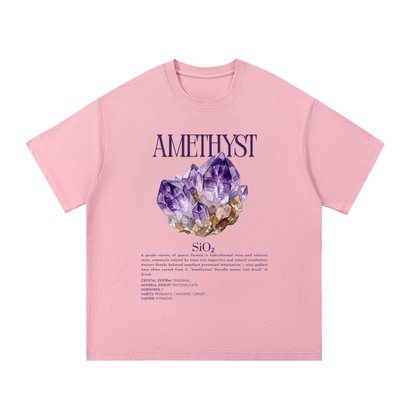Amethyst Shirt | Purple Quartz Crystal Tee | Rockhound Gift | Geology Graphic Tee