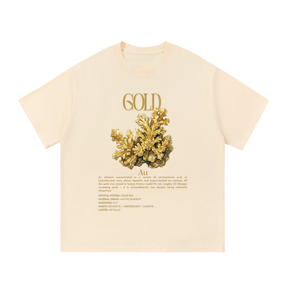 Gold Mineral Shirt | Geology Graphic Tee | Geologist Gift | Rock Collector Shirt | Rockhound Gift