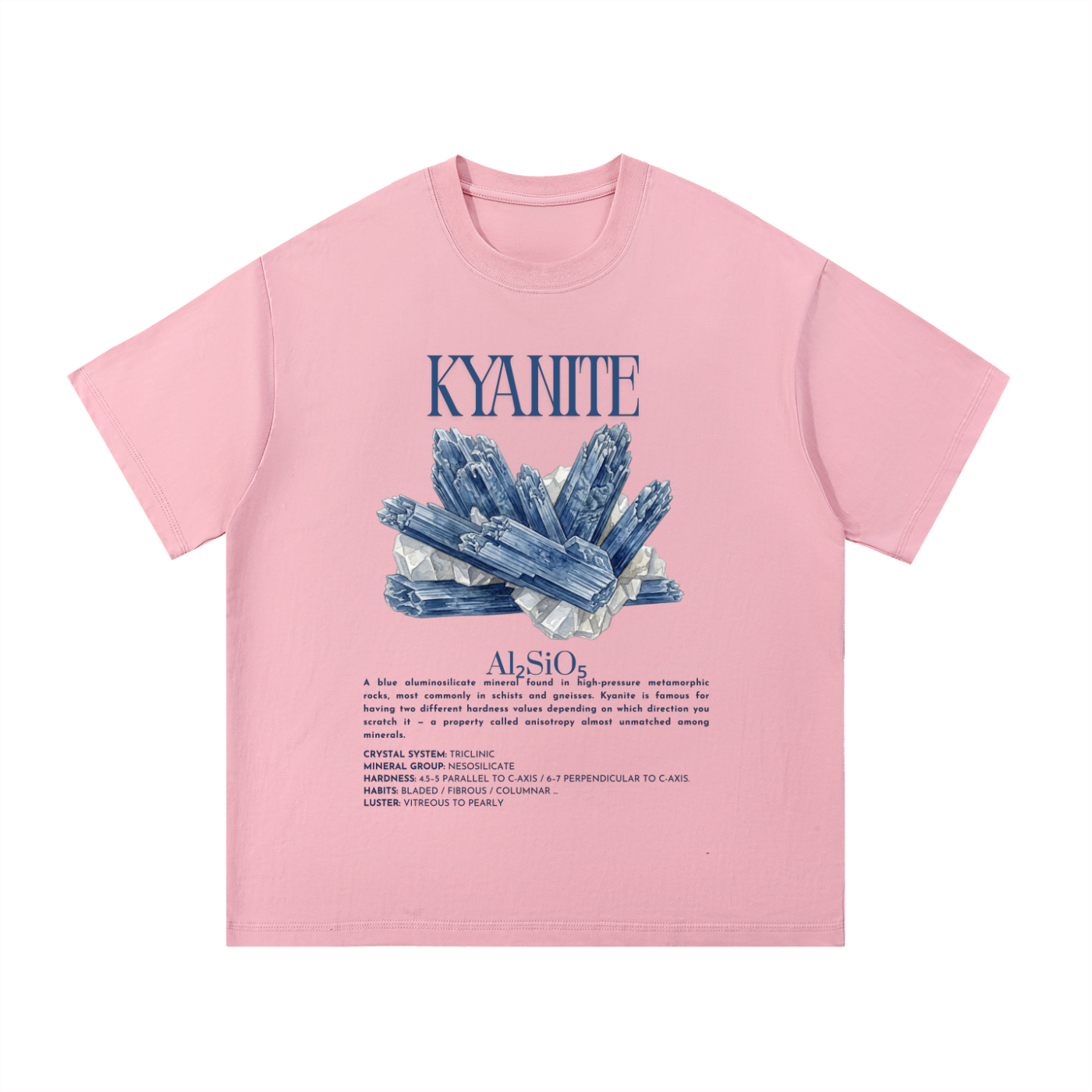 Kyanite Shirt | Metamorphic Mineral Tee