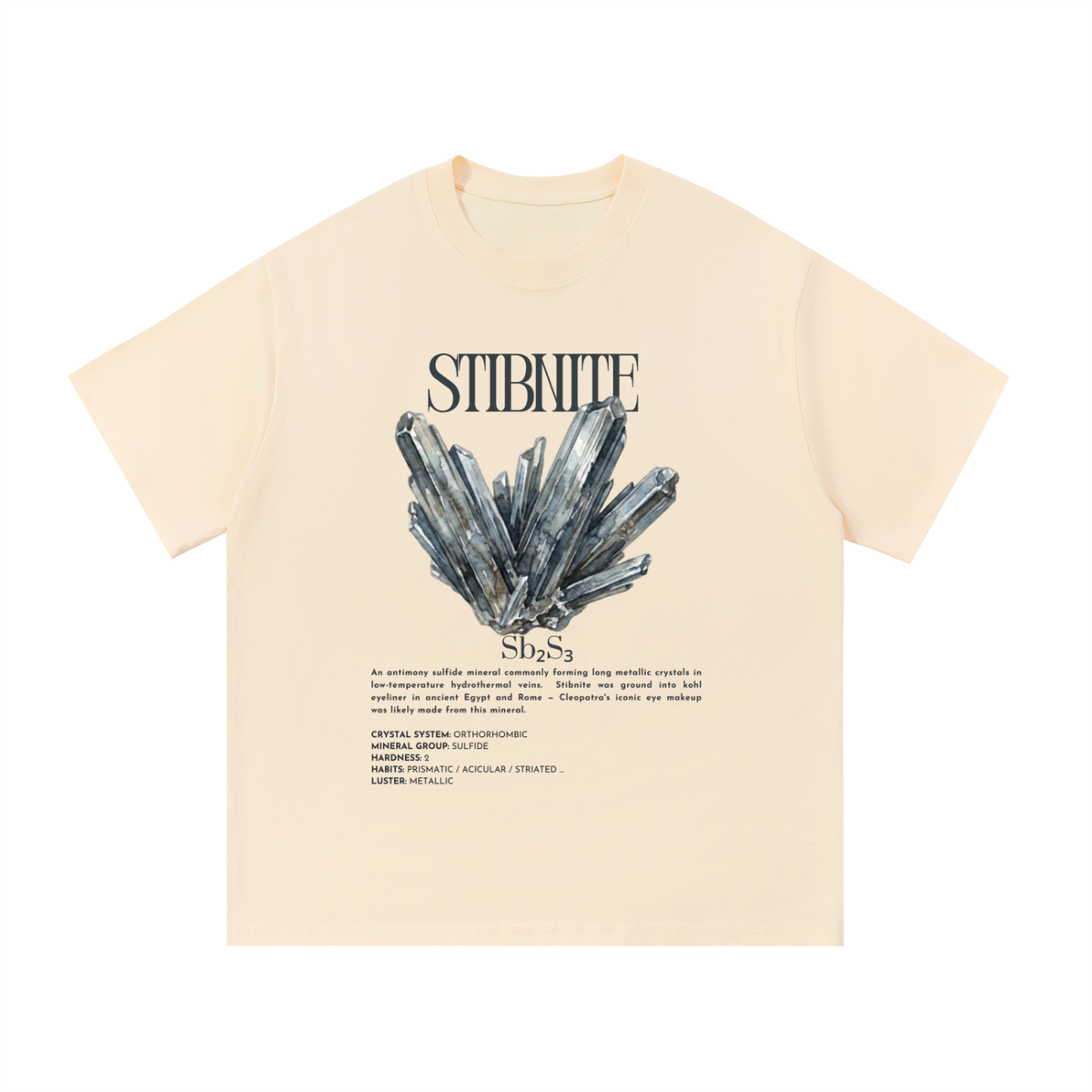 Stibnite Shirt - Antimony Sulfide T-Shirt