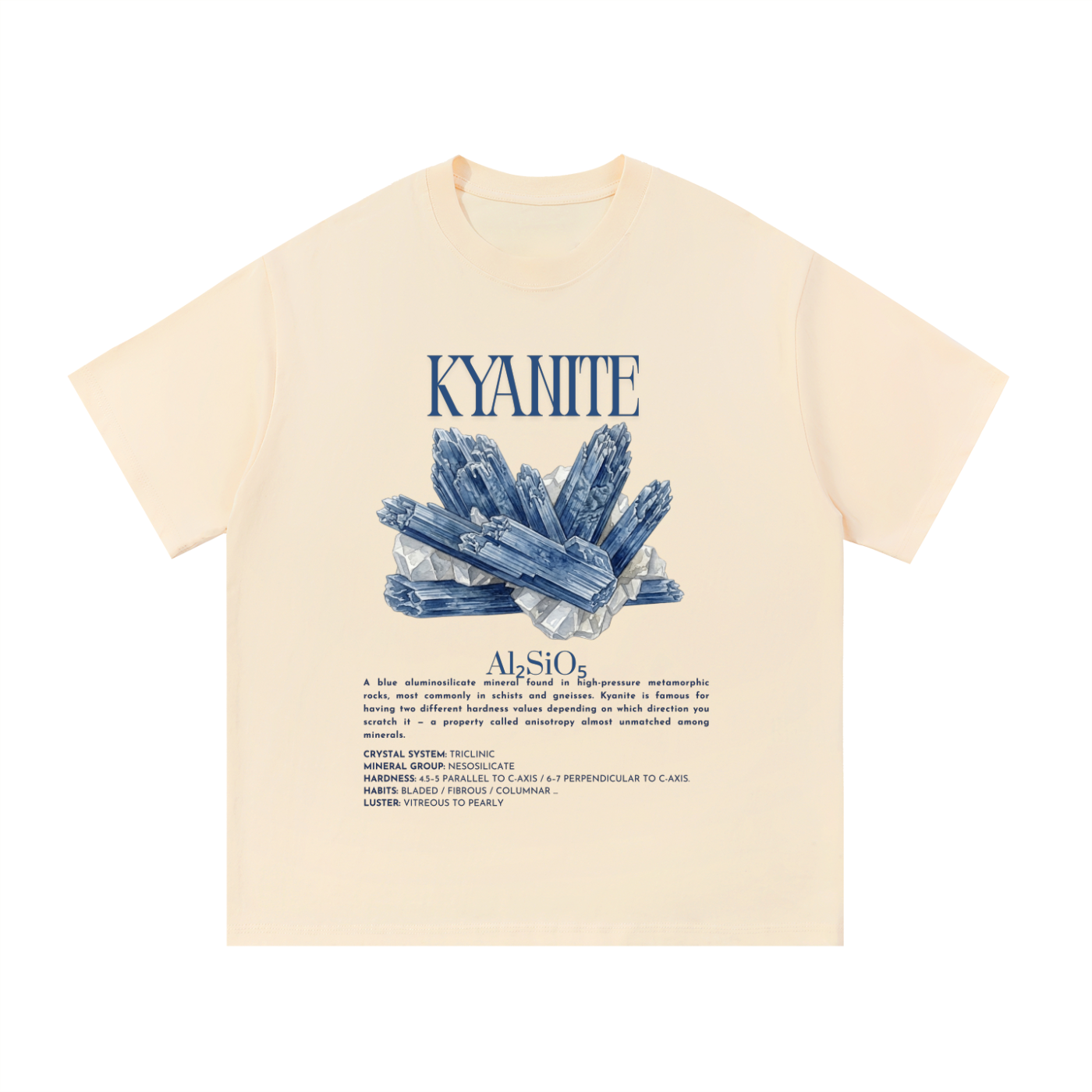 Kyanite Shirt | Metamorphic Mineral Tee