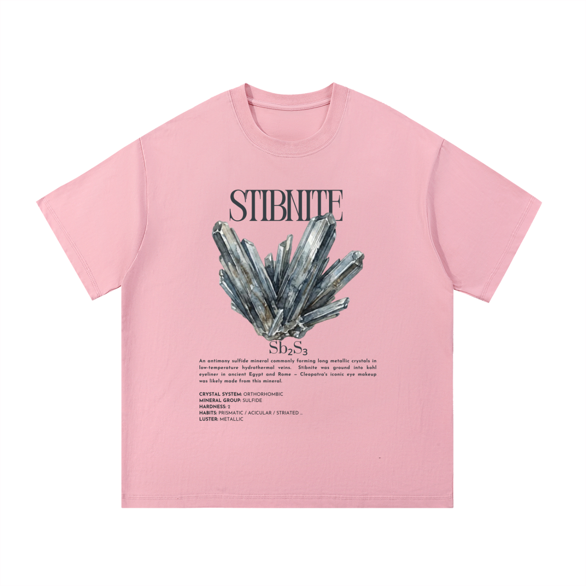 Stibnite Shirt - Antimony Sulfide T-Shirt